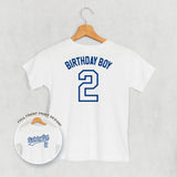 Birthday Boy Varsity #2 (Kids Back Print)