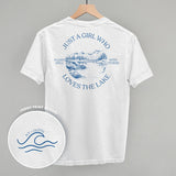 Just A Girl Who Loves The Lake (Back Print)