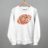 Floral Football Orange