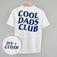 Cool Dads Club Blue (Back Print)