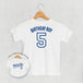 Birthday Boy Varsity #5 (Kids Back Print)