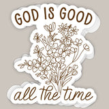 God Is Good All The Time Decal