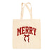 Merry Arch + Bow Tote Bag
