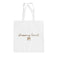 Shopping Local Script + Bow Tote Bag
