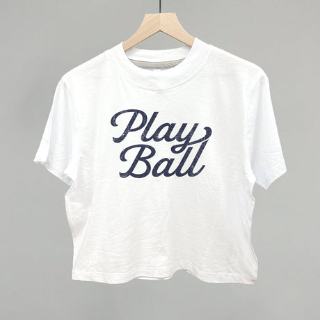 Play Ball (Vintage Script)