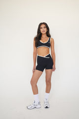 I Am Right Where I Need To Be Black Butter Shorts