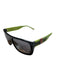 Mountain Shades Brazzos Sunglasses (Black/Lime Green)