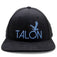 Flat Brim Hat - Black/Blue/White