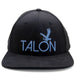 Flat Brim Hat - Black/Blue/White