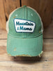 Mountain Mama Distressed Trucker Hat