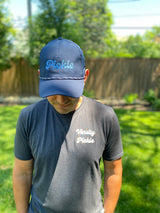 Blue Pickle Rope Hat