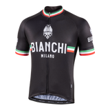 Bianchi Isalle Men's Cycling Jersey (Black) S, M, L, XL, 2XL, 3XL, 4XL