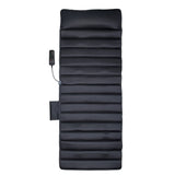 Carepeutic Targeted Zone Deluxe Full Body Massage Mat with Heat, Back Massager with 10 Vibration Motors, 4 Heating Zones, Raise-up Pillow, Foldable Relaxation Pad with 3 Selective Intensities