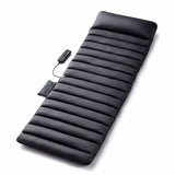 Carepeutic Targeted Zone Deluxe Full Body Massage Mat with Heat, Back Massager with 10 Vibration Motors, 4 Heating Zones, Raise-up Pillow, Foldable Relaxation Pad with 3 Selective Intensities