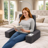 Carepeutic Backrest Bed Lounger with Heated Comfort Vibration Massage