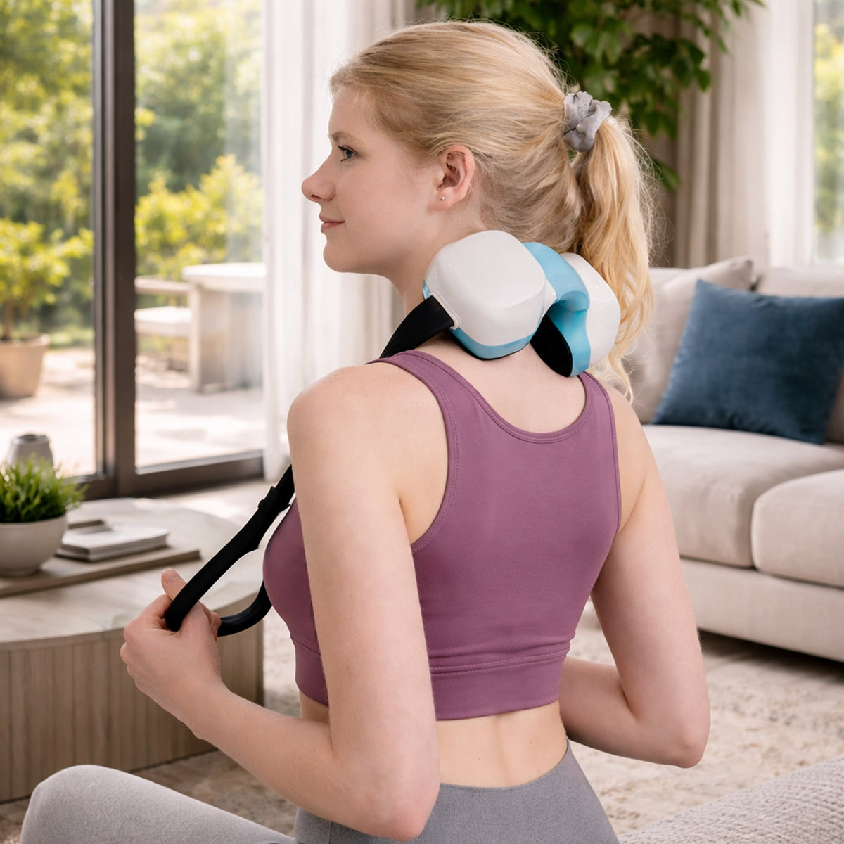 Carepeutic Targeted Spot Kneading Massager for Neck and Thigh with Heat
