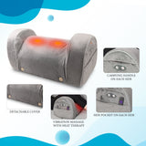 Carepeutic Leg Rest Wedge with Heated Comfort Massage, Vibration Massage, Auto Off