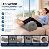Carepeutic Leg Rest Wedge with Heated Comfort Massage, Vibration Massage, Auto Off