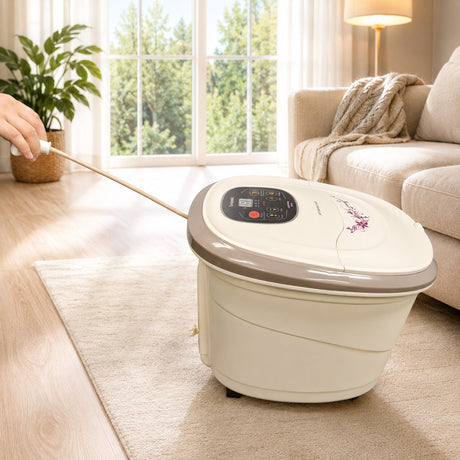 Carepeutic Motorized Hydro Therapy Foot and Leg Spa Bath Massager