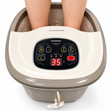 Carepeutic Motorized Hydro Therapy Foot and Leg Spa Bath Massager