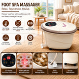 Carepeutic Motorized Hydro Therapy Foot and Leg Spa Bath Massager