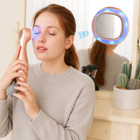 Carepeutic Cordless Hot and Cold Therapy and Relaxing Massager (Rose Gold)
