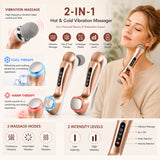 Carepeutic Cordless Hot and Cold Therapy and Relaxing Massager (Rose Gold)