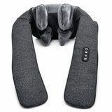 Carepeutic Finger Squeezing Neck and Shoulder 5D Massager, Neck Massager for Pain Relief, Deep Tissue, Electric Shiatsu Shoulder & Back Massager with Heat