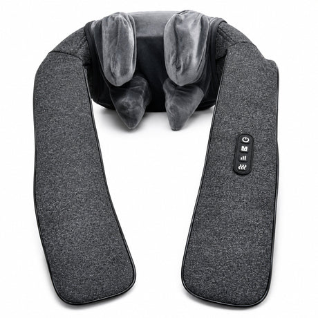 Carepeutic Finger Squeezing Neck and Shoulder 5D Massager, Neck Massager for Pain Relief, Deep Tissue, Electric Shiatsu Shoulder & Back Massager with Heat
