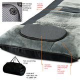 Carepeutic Luxury Comfort Full Body Massage Mat with Heat, 10 Vibrating Motors, Kneading Massage for Head, Deep Tissue Massage for Back, Neck and Legs Relaxation at Home or Office