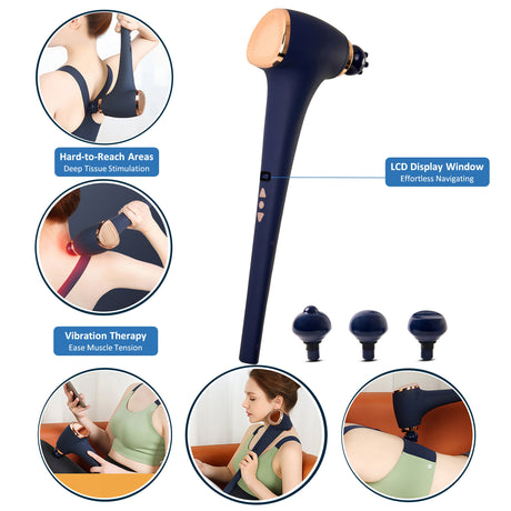 Carepeutic Lazy Touch Deep Tissue Massager KH334