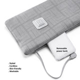 Carepeutic Cordless Wearable Washable Heating Neck Wrap, Unisex