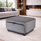 Carepeutic Foldable Ottoman Shiatsu Foot and Leg Massage Machine