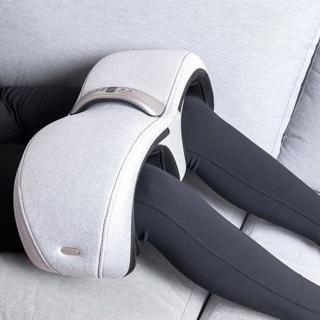 Carepeutic Deluxe Dual Action Knee or Calf Massager with Kneading Vibration and Heat Therapy KH353