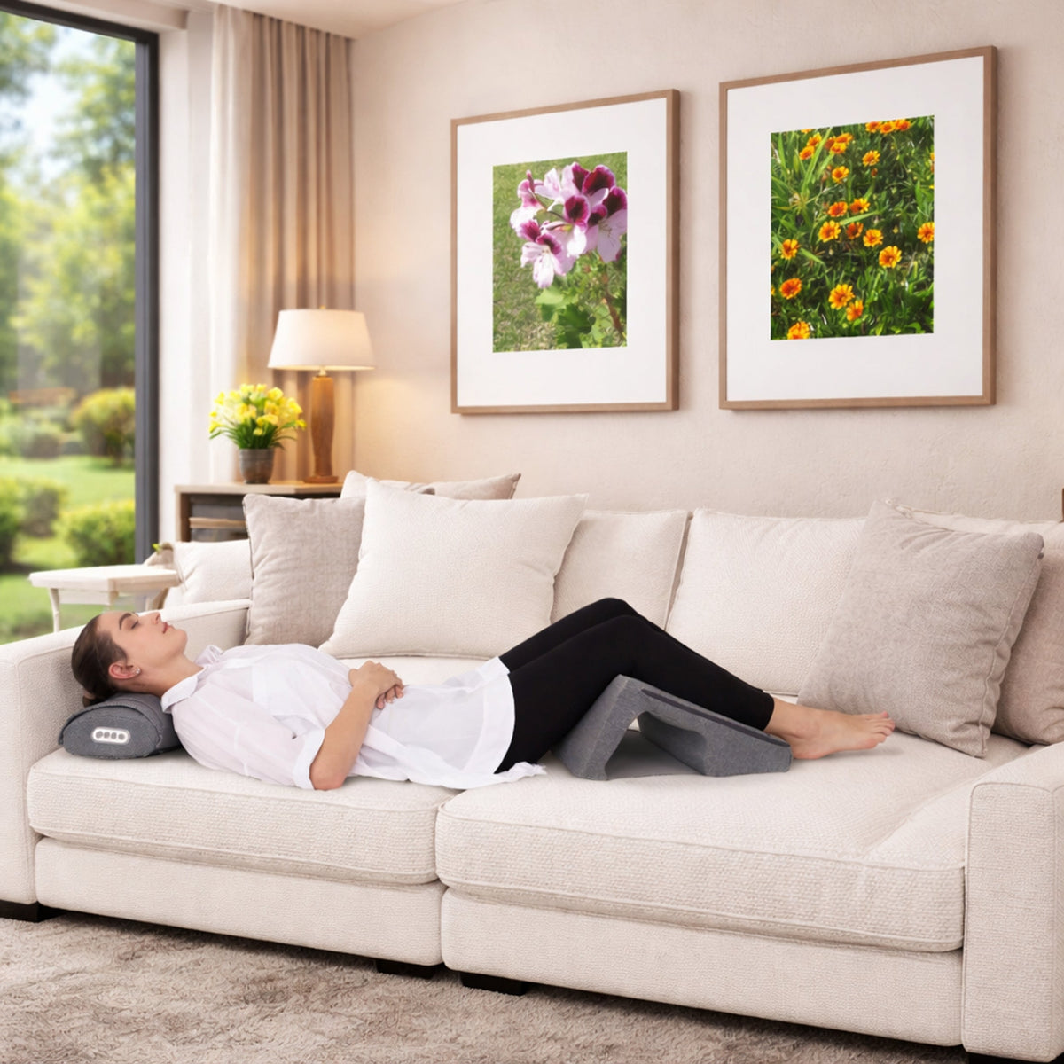 Carepeutic Triple Motion Neck Massager and Leg Wedge