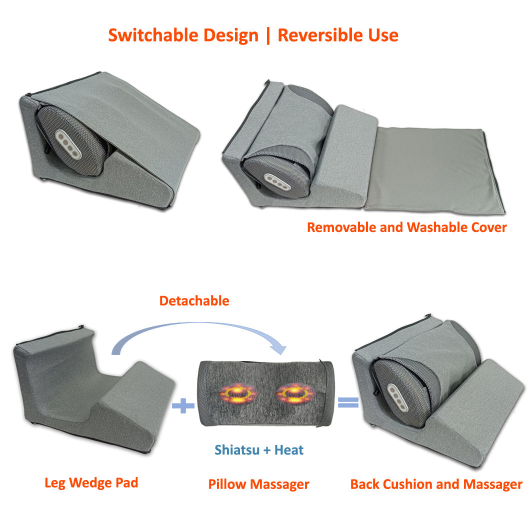 Carepeutic Triple Motion Neck Massager and Leg Wedge