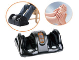 Carepeutic Deluxe Kneading Rolling Shiatsu Foot Massager (Burl-Wood), For Foot or Calf Massage, Suitable to All Foot Sizes