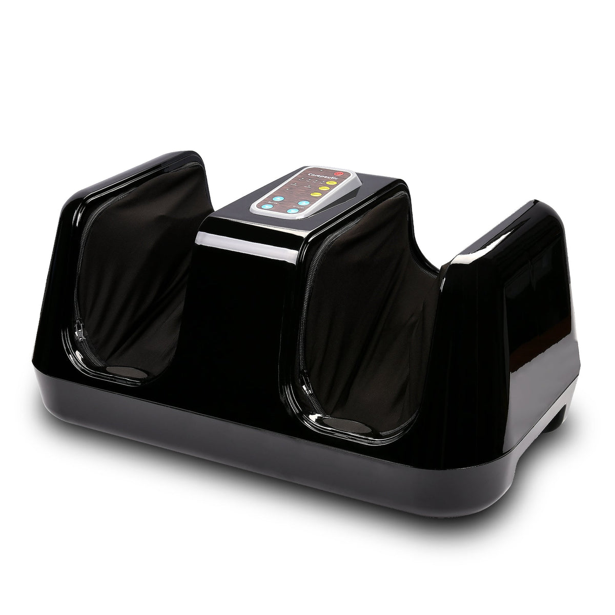 Carepeutic Deluxe Shiatsu Foot Massager with Kneading Rolling Vibration and Heat