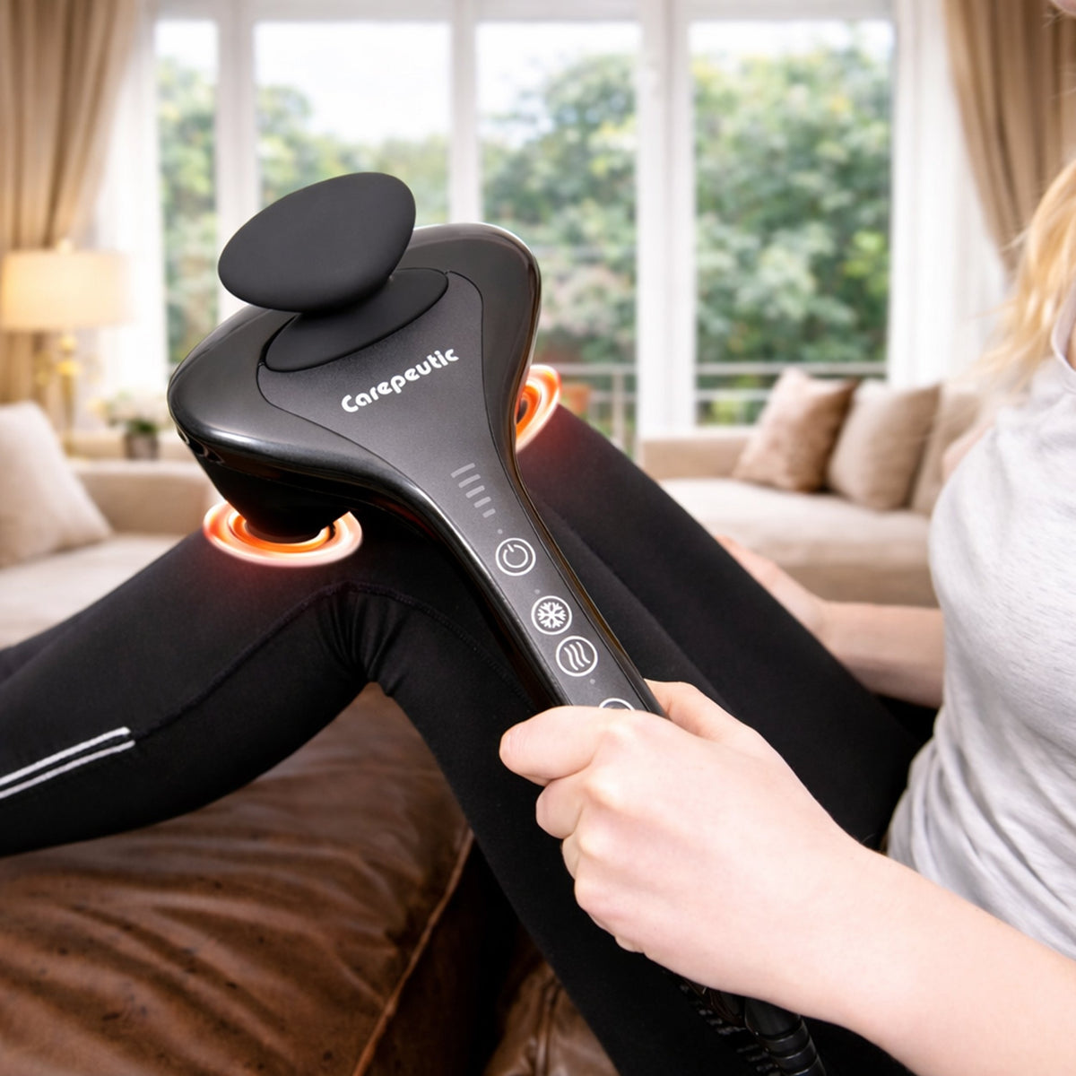 Carepeutic Bionic-Point Heat and Cold Percussion Massager