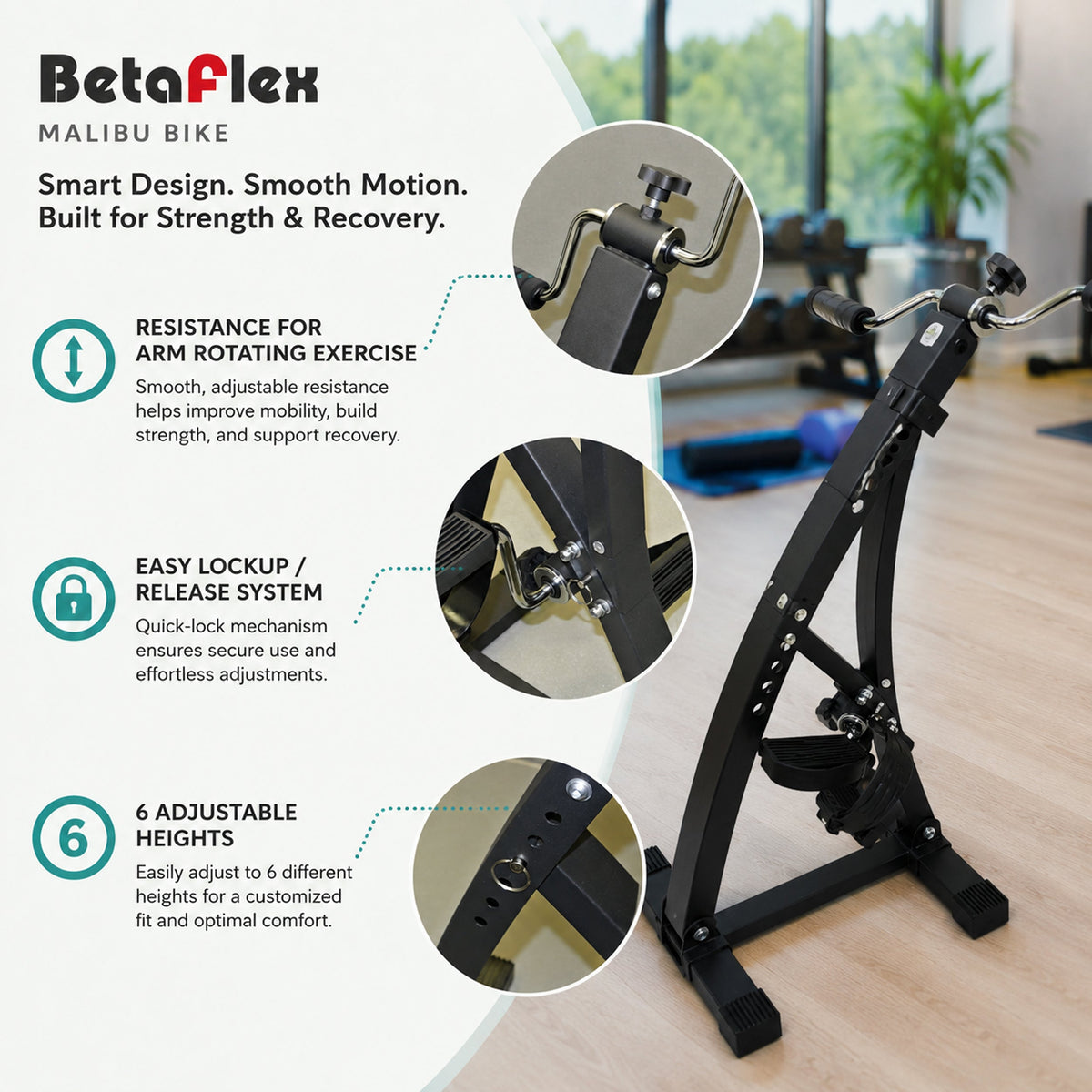 BetaFlex Total-body Malibu Exercise Bike