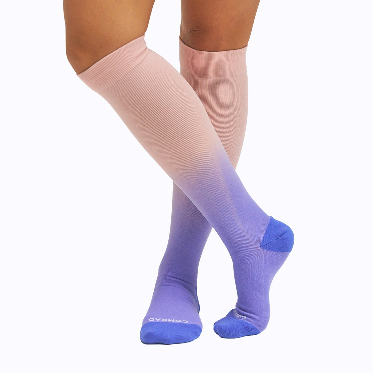Knee-High Compression Socks – Ombre