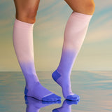 Knee-High Compression Socks – Ombre