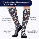 Cute Compression Socks – Llama
