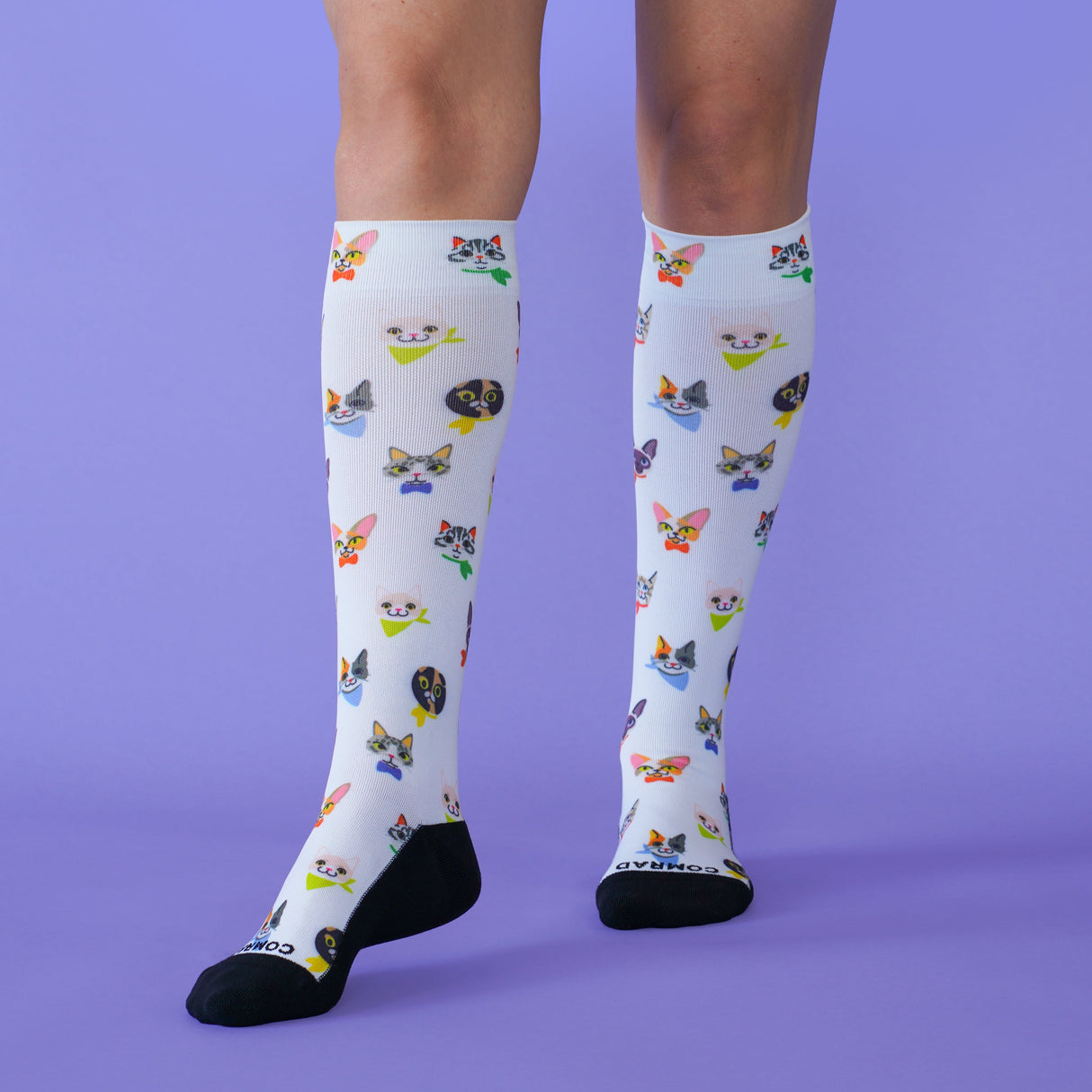 Cute Compression Socks – Cat