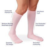 Knee-High Compression Socks – 3 Pack Solids