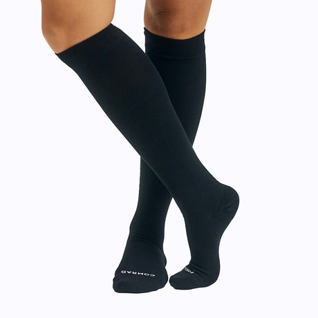 Knee-High Compression Socks – Solid (20-30 mmHg)
