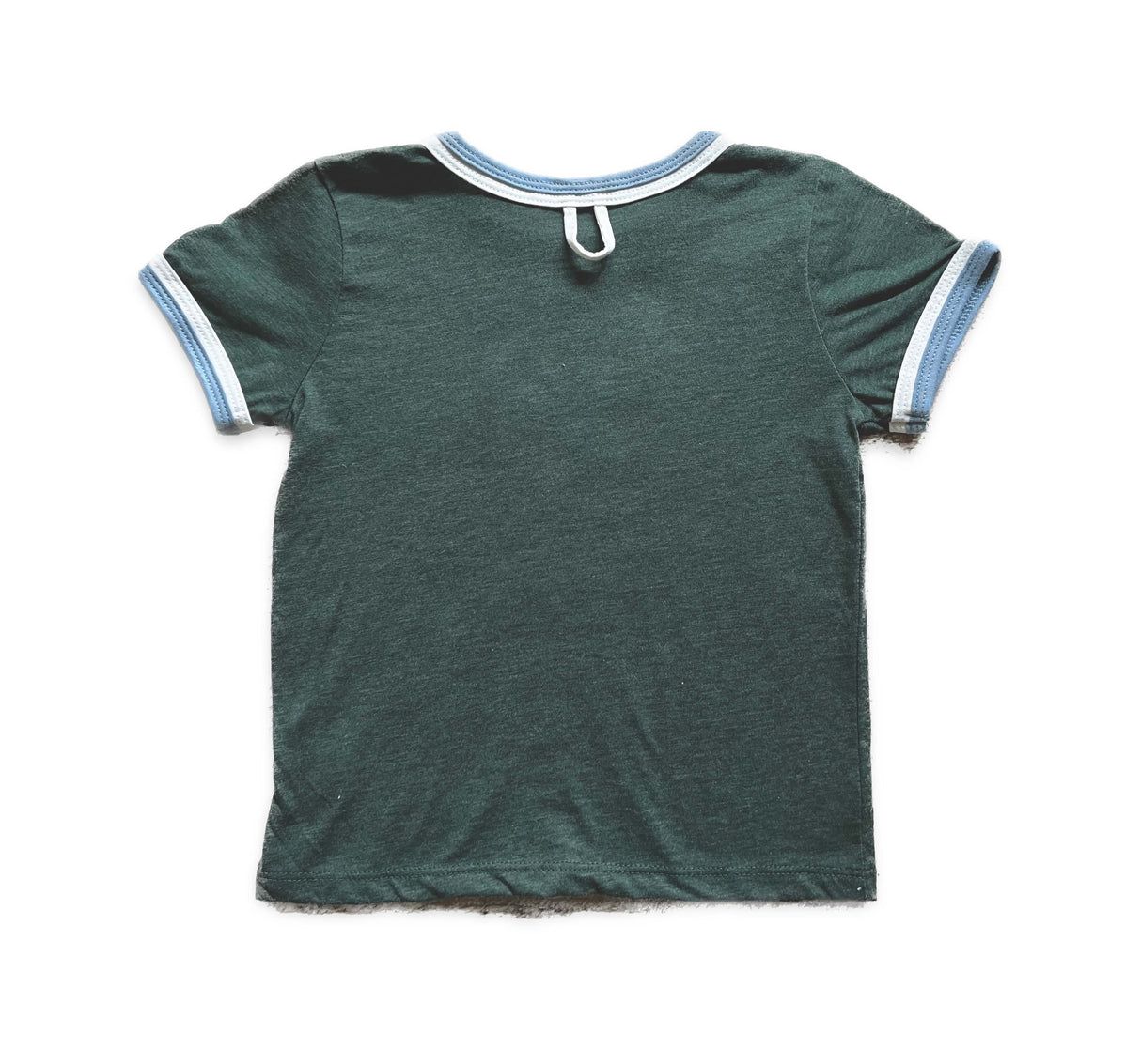 P is for Pickleball Kid's Ringer T-Shirt