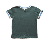 P is for Pickleball Kid's Ringer T-Shirt