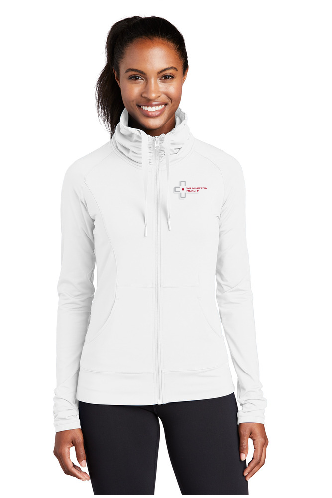 Ladies' Sport-Tek® Sport-Wick® Stretch Full-Zip Jacket