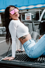 Afterhour gloss black frame/spectrum lens